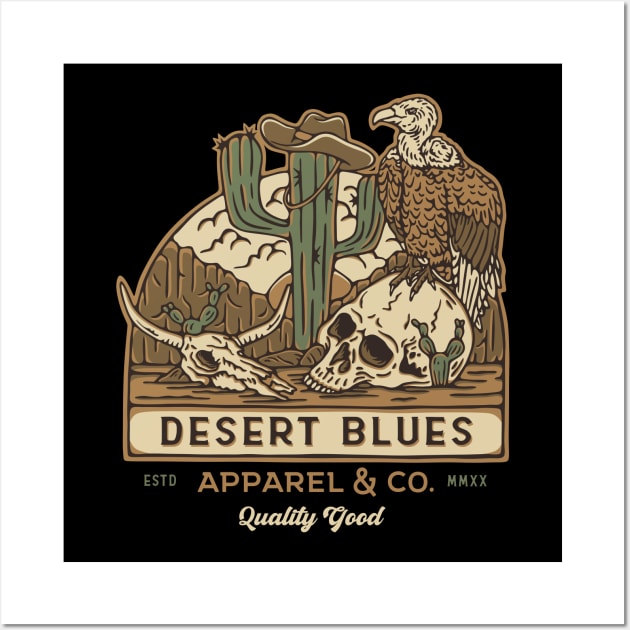 Desert Blues Wall Art by TerpeneTom